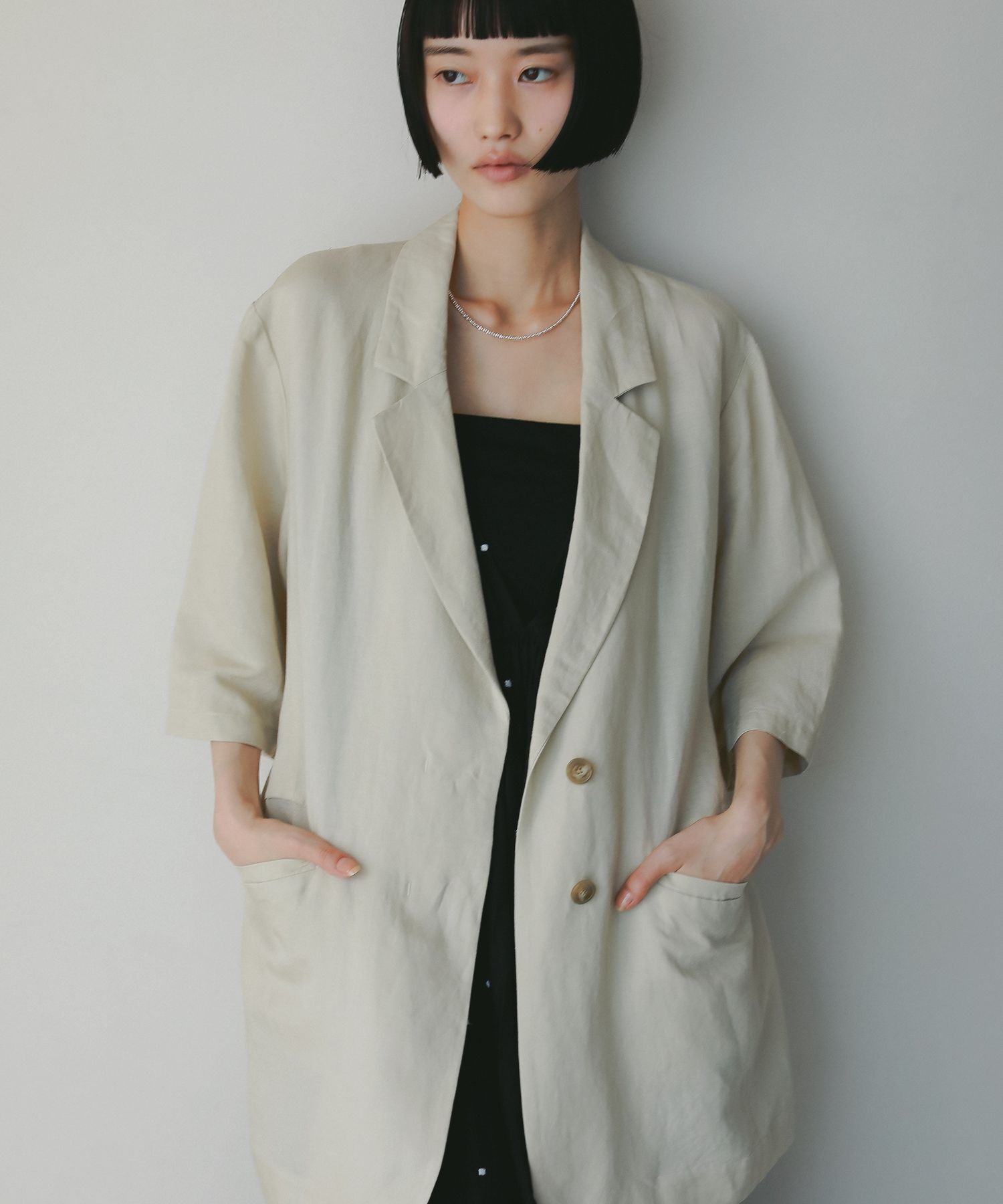 A part by 「レーヨンリネンシングルジャケット」|その他|