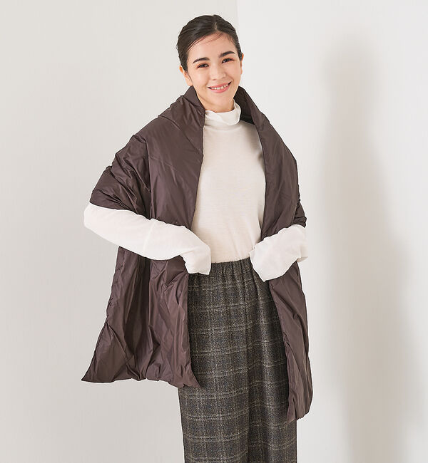 collex「【TAION】リバーシブルダウンストール」|マフラー|