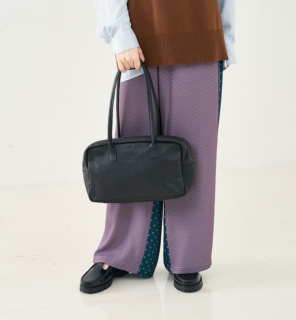 collex「レザーミニボストンバッグ」|ボストンバッグ|