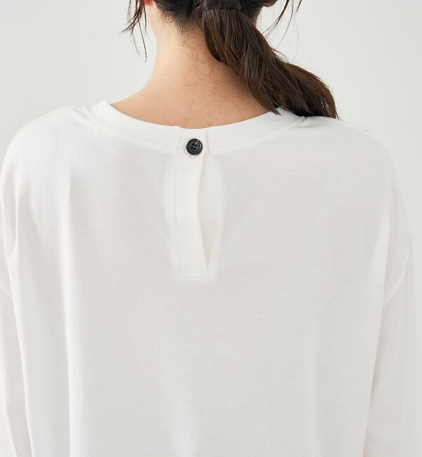 collex「バックボタンカットプルオーバー」|Tシャツ・カットソー|
