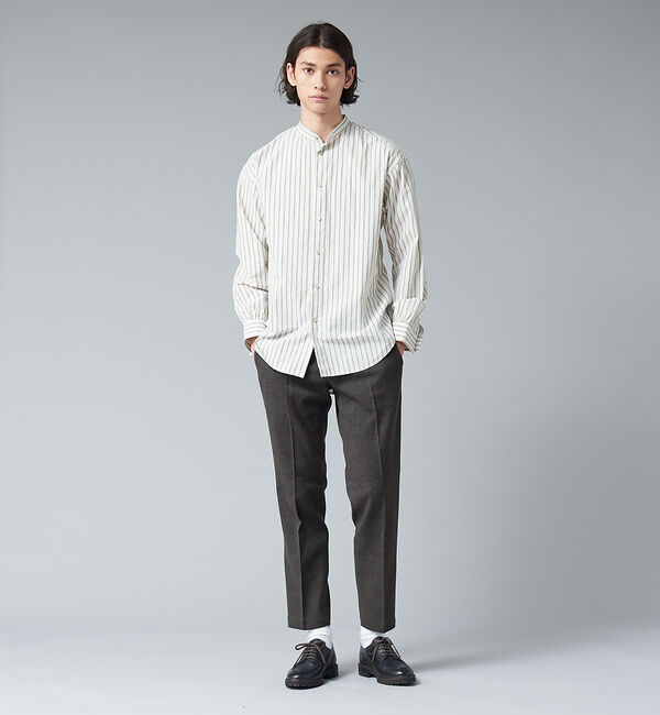 ABAHOUSE「【LUMILET WOOL / ルミレットウール】 ストレッチ スリム テーパー」|その他|