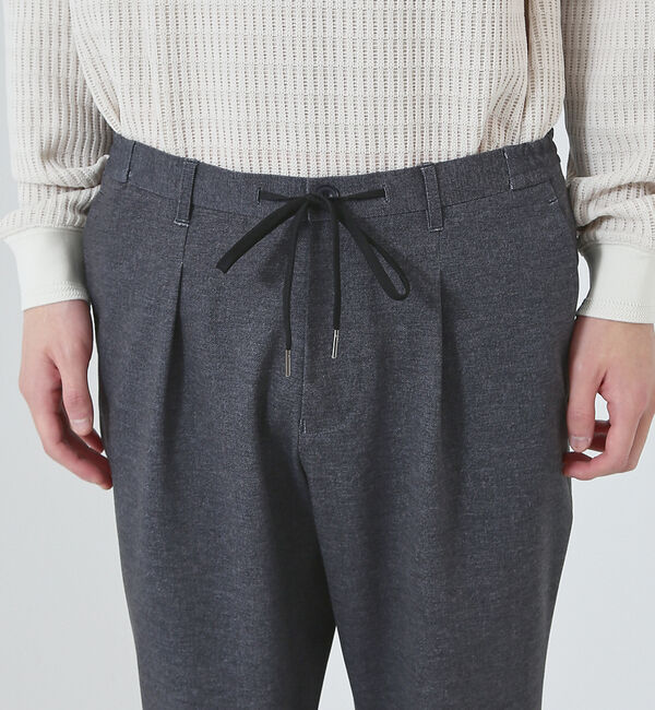 ABAHOUSE「【360&deg;ストレッチ】ポンチ リバープリント イージーパンツ」|スラックス|