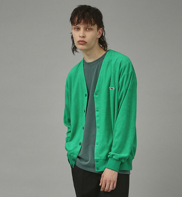 ABAHOUSE「【PENNEY'S】ペニーズ キツネ/ペニーズ フォックス/THE FOX ワッ」|カーディガン|グリーン