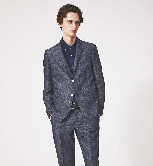 ABAHOUSE「【セットアップ対応/FLEX JACKET】カラミ織り ストレッチ メッシュジャ」|その他|