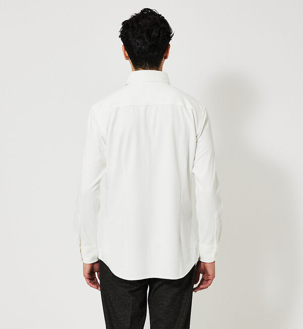 ABAHOUSE「【FLEX SHIRTS】ネオスウェード ツイル 長袖シャツ」|シャツ・ブラウス|
