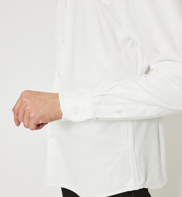 ABAHOUSE「【FLEX SHIRTS】ネオスウェード ツイル 長袖シャツ」|シャツ・ブラウス|