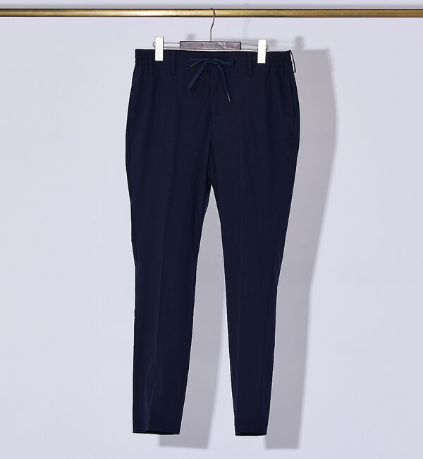 ABAHOUSE「【マルチファンクション / セットアップ対応】イージー スラックス」|その他|ネイビー