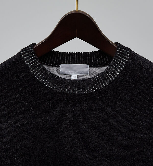 ABAHOUSE「ダブルフェイス モール プルオーバー 長袖ニット」|ニット・セーター|