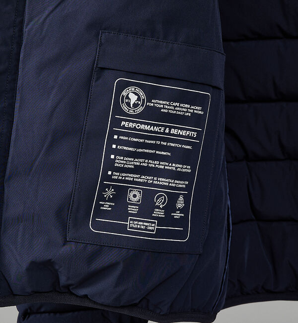 ABAHOUSE「【CAPE HORN】WILLIAMS / ショートダウンジャケット」|ダウン|