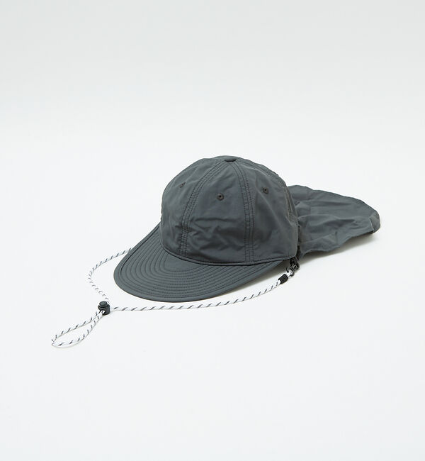 ABAHOUSE「【RUBEN/ルーベン】SHADE LONGBILL CAP/シェードロングビル」|その他|ブラック