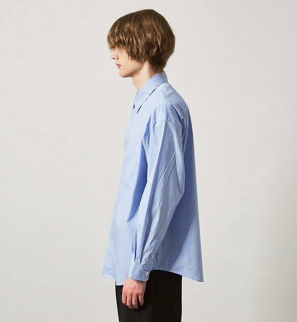 ABAHOUSE「クリア ストライプ レギュラーカラーシャツ」|シャツ・ブラウス|