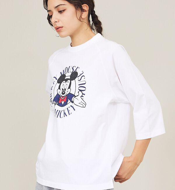 ABAHOUSE「【GOOD ROCK SPEED / グッドロックスピード】Mickey/ 7分」|Tシャツ・カットソー|
