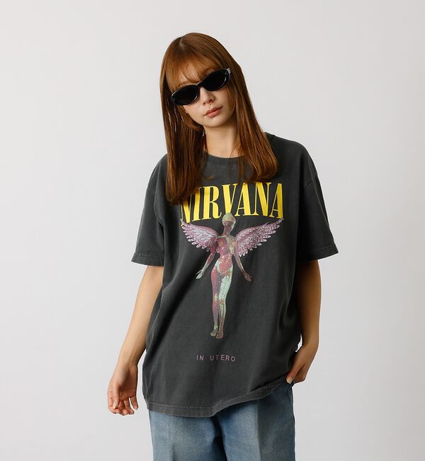 ABAHOUSE「【GOOD ROCK SPEED/グッドロックスピード】NIRVANA TEE」|Tシャツ・カットソー|