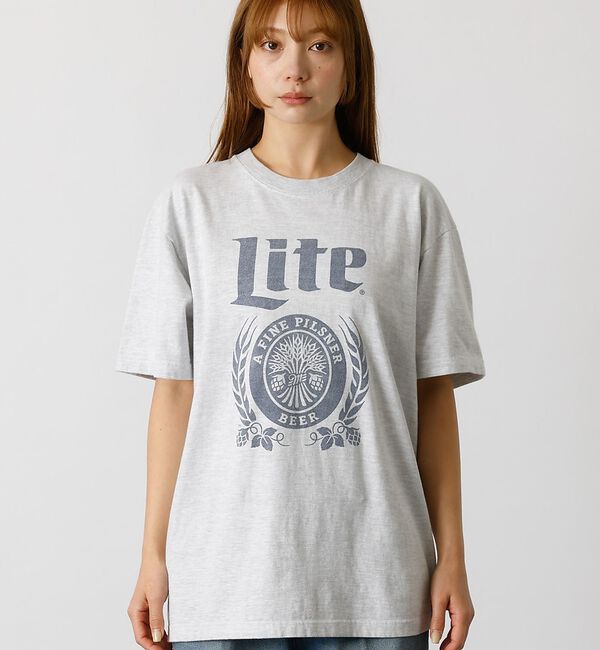 ABAHOUSE「【GOOD ROCK SPEED/グッドロックスピード】Miller Lite」|Tシャツ・カットソー|