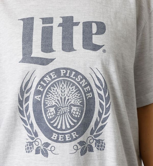 ABAHOUSE「【GOOD ROCK SPEED/グッドロックスピード】Miller Lite」|Tシャツ・カットソー|