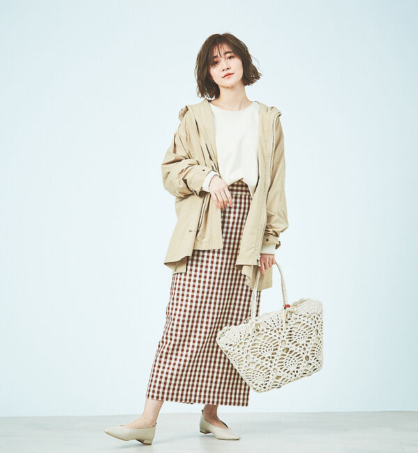 Rouge vif「ビックギンガムスカート」|スカート|