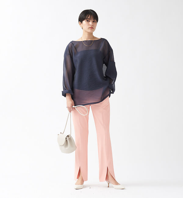 Rouge vif「シアープルオーバー」|シャツ・ブラウス|