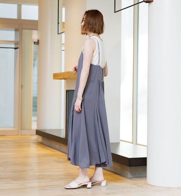 Rouge vif「キュプラキャミフレアワンピース」|ワンピース|