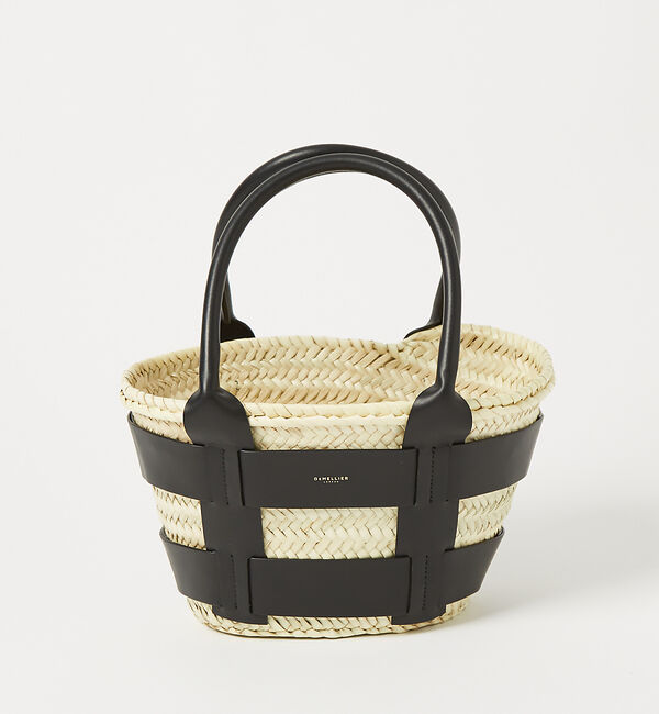 Rouge vif「【DEMELLIER/デメリエー】Mini Santorini　カゴバッグ」|かごバッグ|ブラック