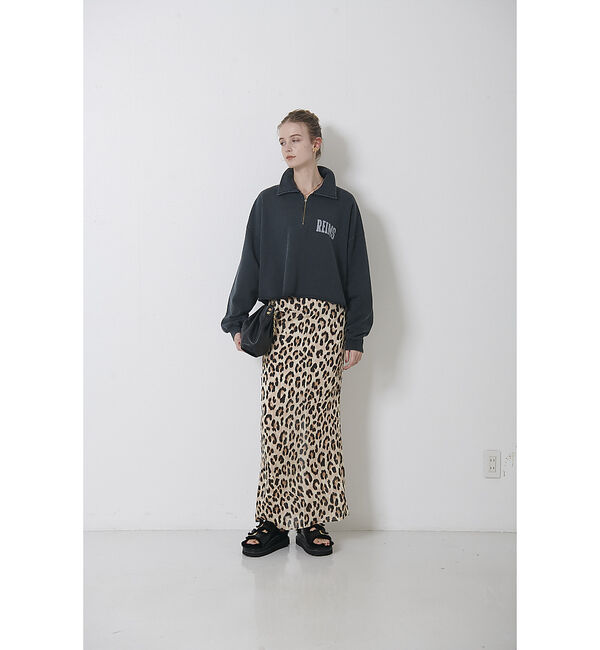 Rouge vif「【REMI RELIEF/レミレリーフ】別注ハーフzipスウェット」|スウェット・ジャージ|