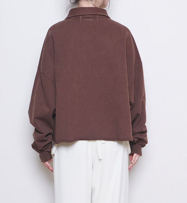 Rouge vif「【REMI RELIEF/レミレリーフ】別注ハーフzipスウェット」|スウェット・ジャージ|