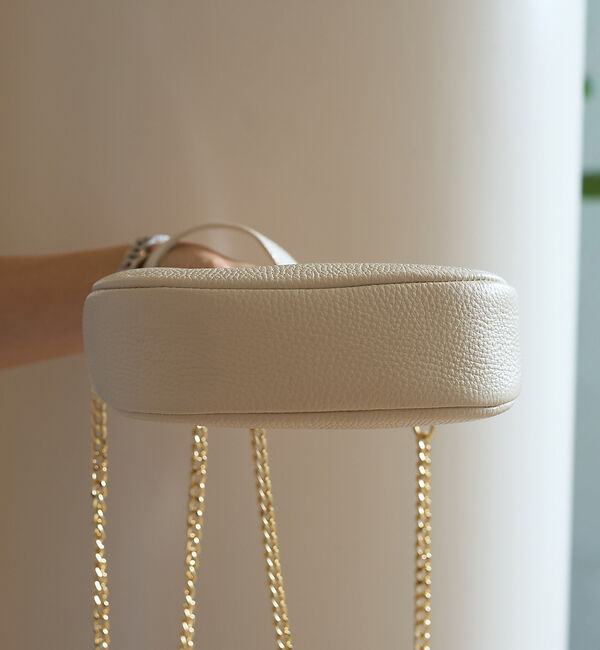 Rouge vif「【AULENTTI/オウレンティ】スモールハーフムーンショルダーバッグ」|ショルダー・メッセンジャー|