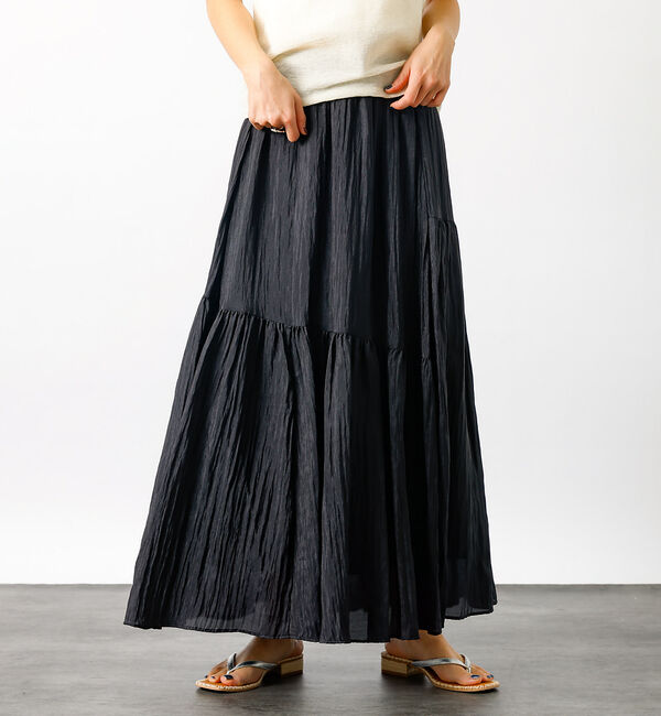 Rouge vif「【MICA&DEAL/マイカアンドディール】ギャザースカート【WEB限定】」|スカート|