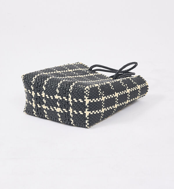 Rouge vif「【MOON BIRD/ムーンバード】手編みのメルカドバッグM/縦長/ギフト【WE」|トートバッグ|