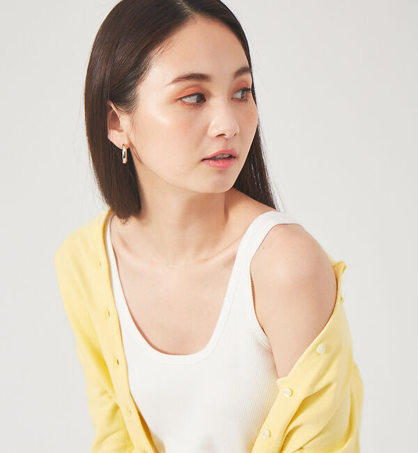 qualite「ウォッシャブル2WAYタンクトップ」|キャミソール|