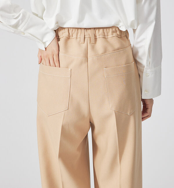 qualite「ウォームフラノストレートパンツ」|その他|