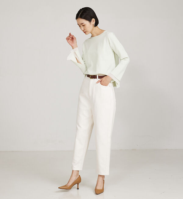 qualite「コットンシャンブレーパンツ」|デニム|