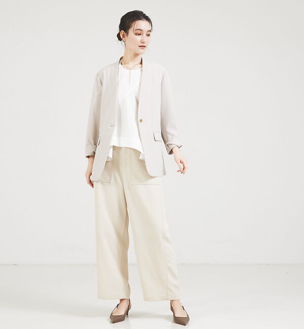 qualite「ドライカルゼアウトポケットパンツ」|その他|