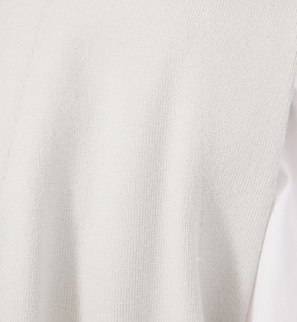 qualite「サイドスリットニットジレ」|ベスト・ジレ|