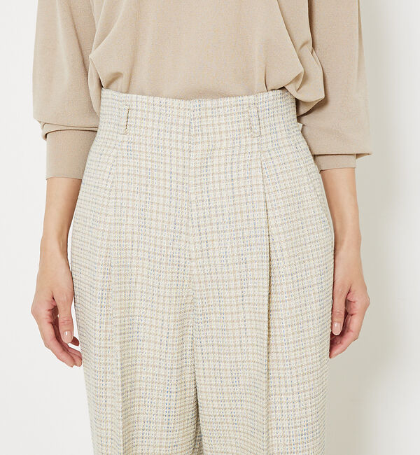 qualite「ミックスカラーツイードパンツ」|その他|