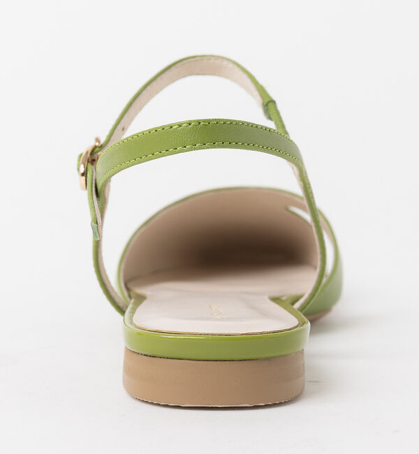 AU BANNISTER「スクエアトゥ ストラップパンプス」|サンダル|