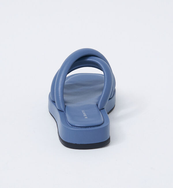 AU BANNISTER「【WEB限定】厚底 チューブ クッション フラット サンダル」|サンダル|