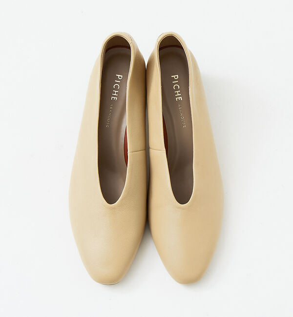 AU BANNISTER「カラーヒールソフトレザーパンプス」|パンプス|