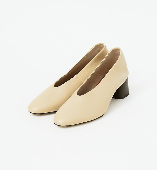 AU BANNISTER「カラーヒールソフトレザーパンプス」|パンプス|