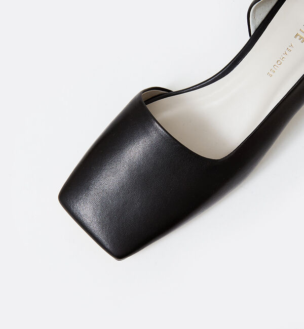 AU BANNISTER「スクエアトゥサイドセパレートパンプス」|パンプス|