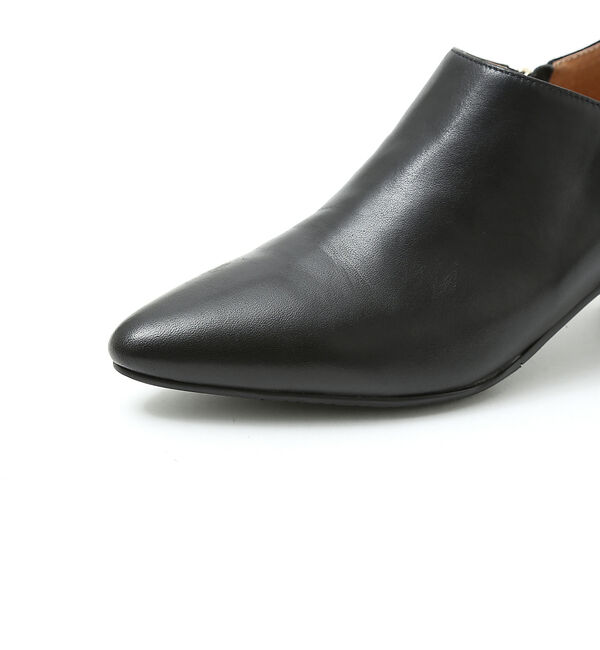 AU BANNISTER「【スノーソール】切り替しブーティー」|ショートブーツ|