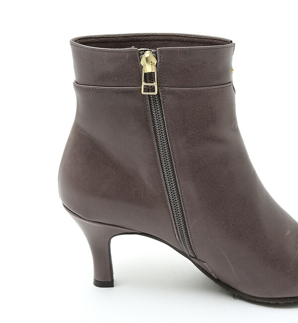 AU BANNISTER「【スノーソール】ポインテッドカットブーツ」|ショートブーツ|