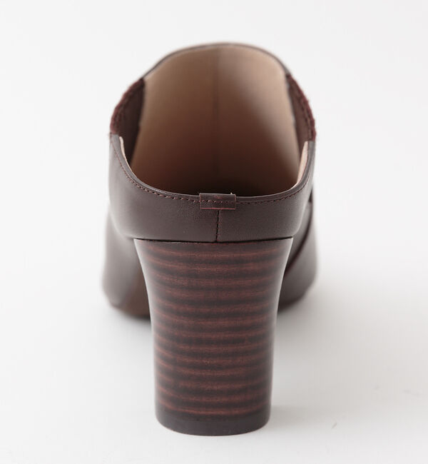 AU BANNISTER「ポインテッドミュール」|パンプス|