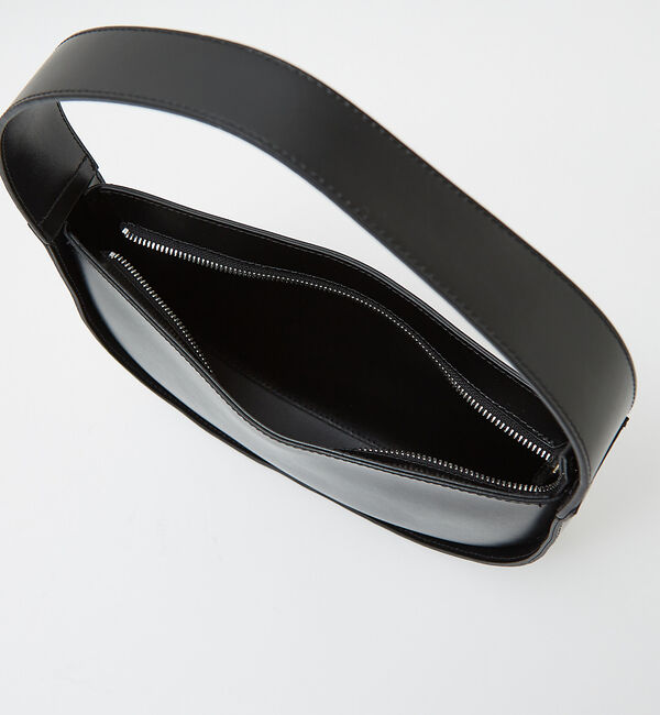 AU BANNISTER「●YAHKI ワンハンドル ハーフムーンバッグ」|ハンドバッグ|