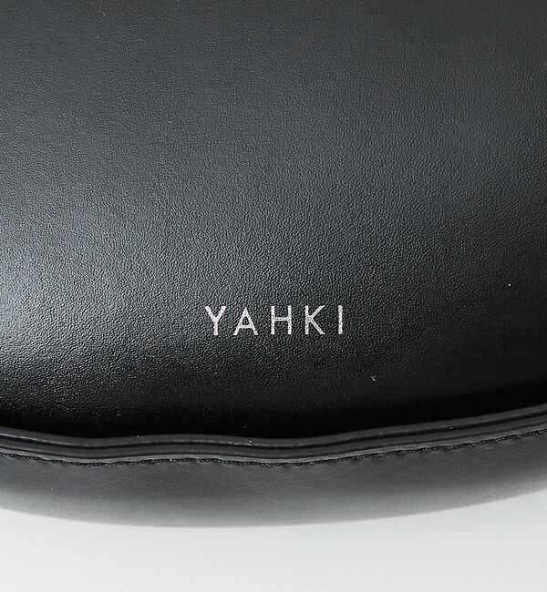 AU BANNISTER「●YAHKI ワンハンドル ハーフムーンバッグ」|ハンドバッグ|