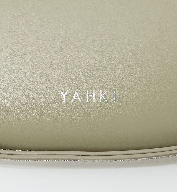 AU BANNISTER「●YAHKI ワンハンドル ハーフムーンバッグ」|ハンドバッグ|