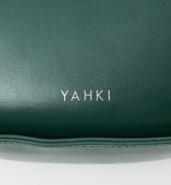 AU BANNISTER「●YAHKI ワンハンドル ハーフムーンバッグ」|ハンドバッグ|