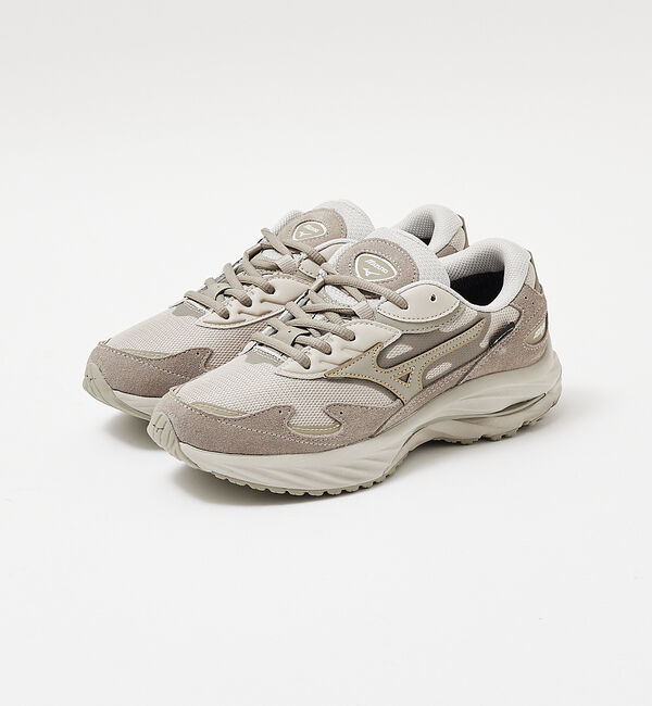 AU BANNISTER「●MIZUNO/ミズノ『Wave Rider &beta; GTX(ゴアテックス／防水)』」|スニーカー|ライトベージュ