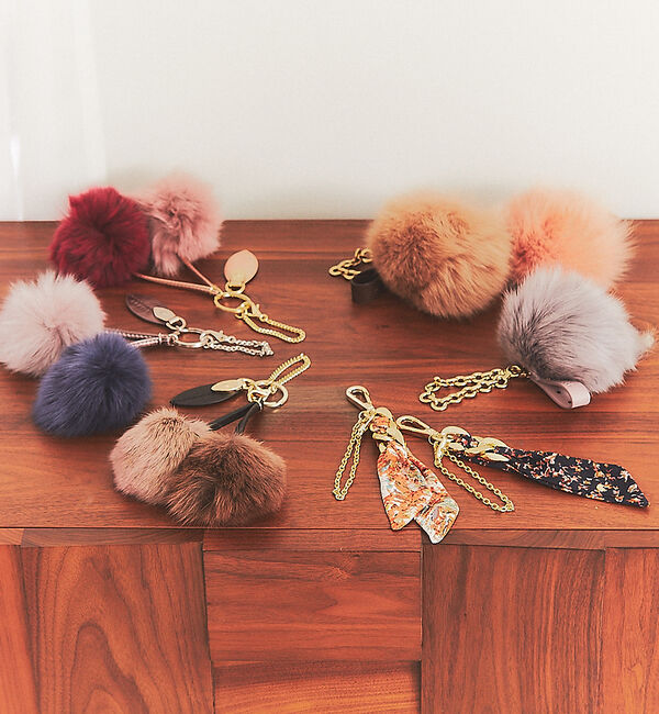 LOWELL things「【秋冬新作】スカーフチャーム」|チャーム・キーホルダー|