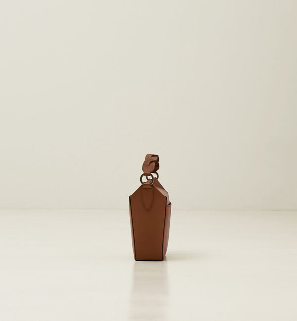 LOWELL things「【GISELe掲載】Macheri/レザーBOX型ハンドショルダーBAG」|ハンドバッグ|