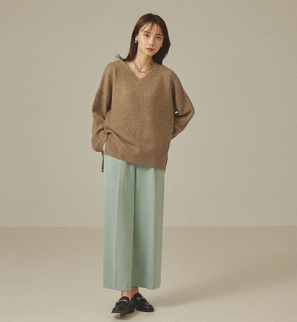 abahouse mavie「【セットアップ対応】カルゼジャージーワイドパンツ」|その他|